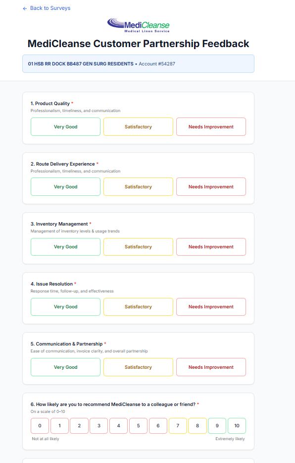 Survey solution